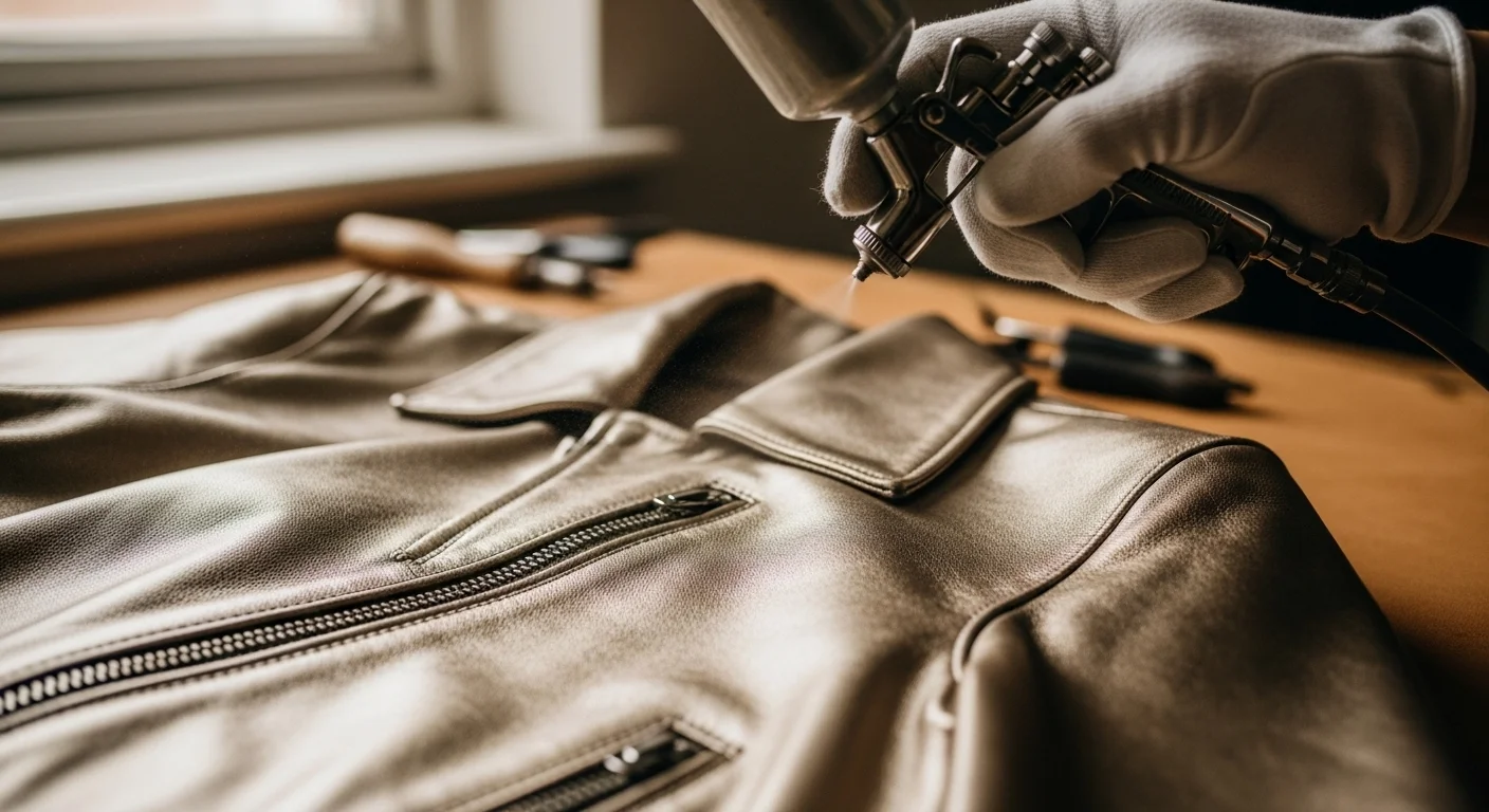 Metallic Finish Renewal for Leather Jackets Mumbai